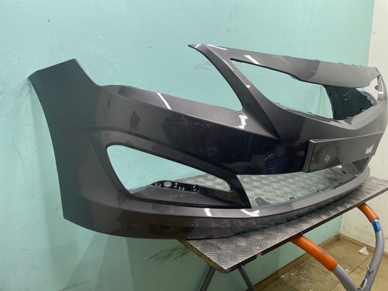 Бампер SOLARIS Carbon grey 14-17г