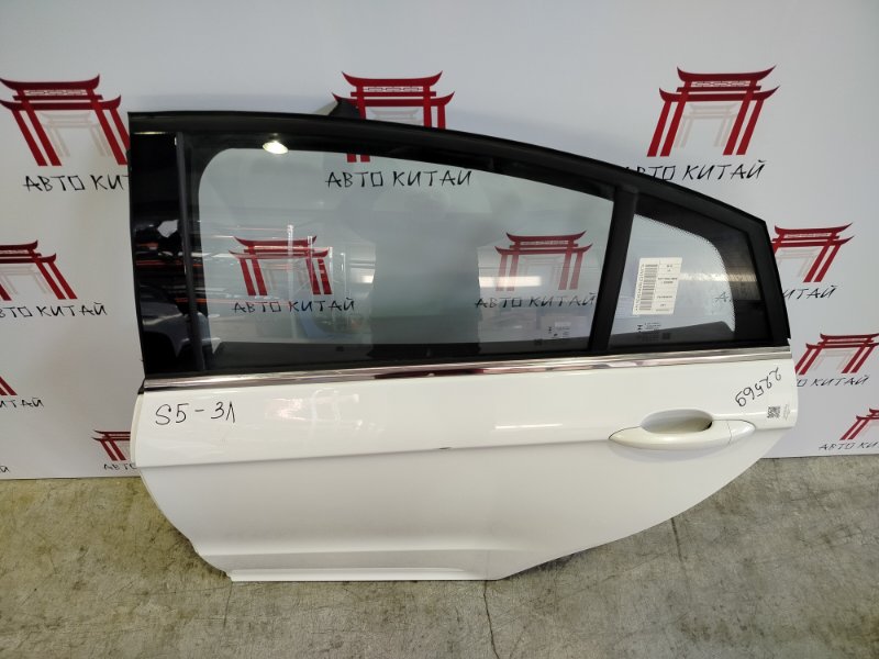 Дверь боковая задняя левая S5 2022-2024