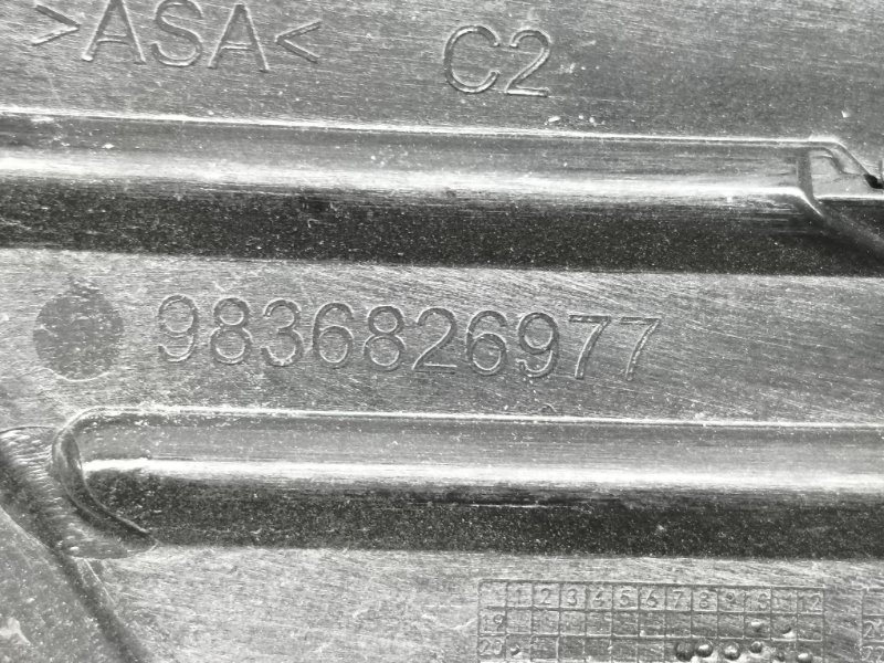 Заглушка бампера передняя правая 5008 2021