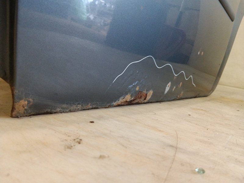 Дверь задняя левая Ford Mondeo 3 2.0 2002 (б/у)