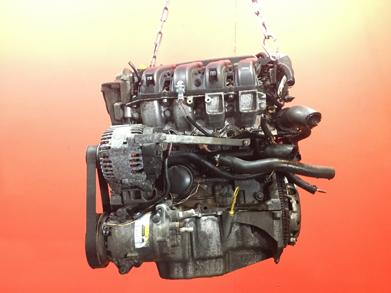 Двигатель Renault Scenic 2 МИНИВЭН K4M782 1.6L 1598 КУБ.СМ. БЕНЗИН 83-85 КВТ (113-115 Л.С.) 2003 (б/у)