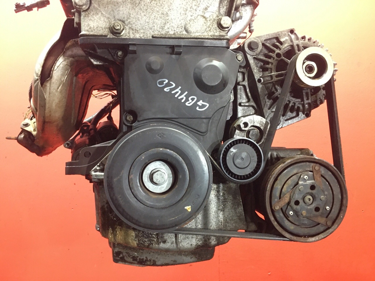 Двигатель Renault Scenic 2 МИНИВЭН K4M782 1.6L 1598 КУБ.СМ. БЕНЗИН 83-85 КВТ (113-115 Л.С.) 2003 (б/у)