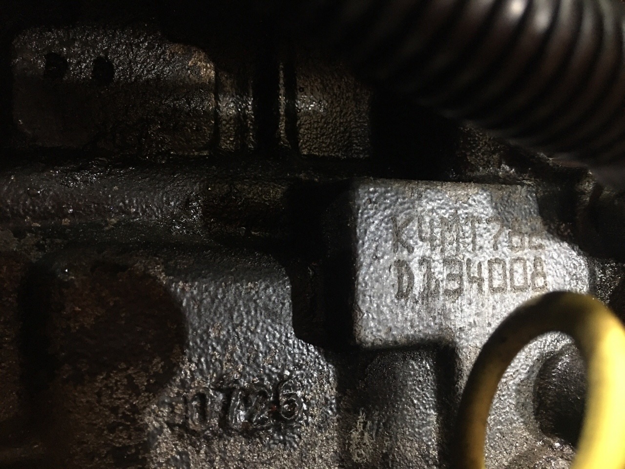 Двигатель Renault Scenic 2 МИНИВЭН K4M782 1.6L 1598 КУБ.СМ. БЕНЗИН 83-85 КВТ (113-115 Л.С.) 2003 (б/у)