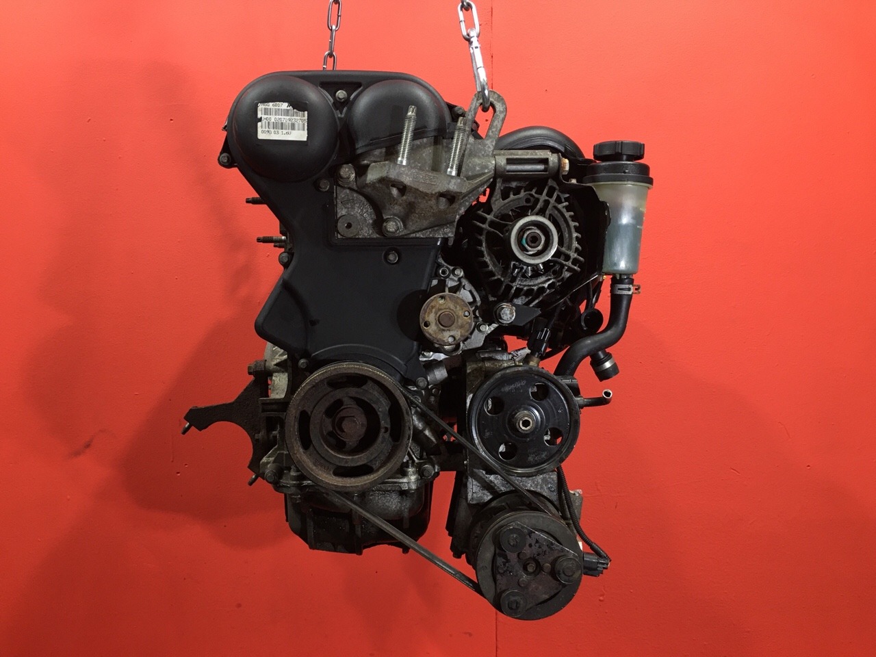 Двигатель Ford Focus 2 ХЭТЧБЭК 5 ДВ. SHDA 1.6L 1596 КУБ.СМ. БЕНЗИН 74 КВТ (101 Л.С.) ZETEC 2004 (б/у)