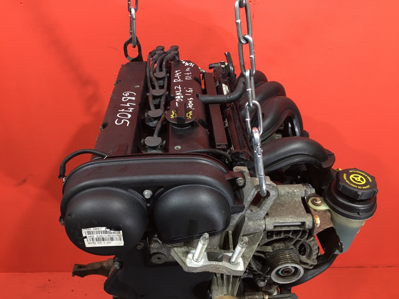 Двигатель Ford Focus 2 ХЭТЧБЭК 5 ДВ. SHDA 1.6L 1596 КУБ.СМ. БЕНЗИН 74 КВТ (101 Л.С.) ZETEC 2004 (б/у) Двигатель Ford Focus 2 ХЭТЧБЭК 5 ДВ. SHDA 1.6L 1596 КУБ.СМ. БЕНЗИН 74 КВТ (101 Л.С.) ZETEC 2004 (б/у)