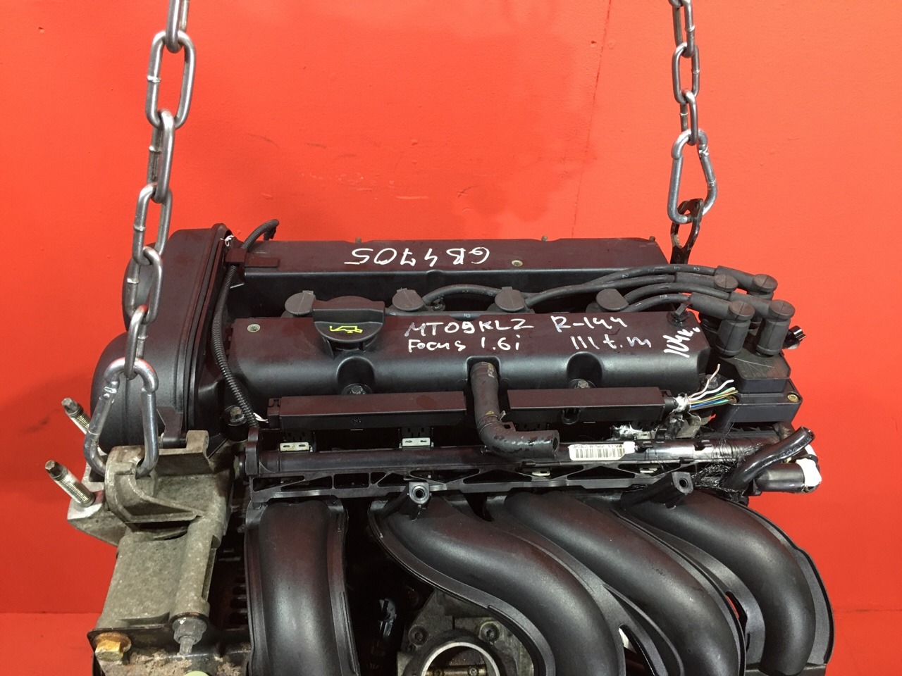 Двигатель Ford Focus 2 ХЭТЧБЭК 5 ДВ. SHDA 1.6L 1596 КУБ.СМ. БЕНЗИН 74 КВТ (101 Л.С.) ZETEC 2004 (б/у) Двигатель Ford Focus 2 ХЭТЧБЭК 5 ДВ. SHDA 1.6L 1596 КУБ.СМ. БЕНЗИН 74 КВТ (101 Л.С.) ZETEC 2004 (б/у)