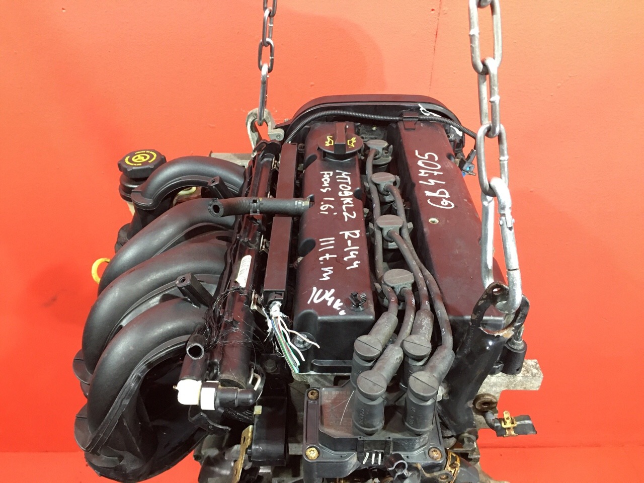 Двигатель Ford Focus 2 ХЭТЧБЭК 5 ДВ. SHDA 1.6L 1596 КУБ.СМ. БЕНЗИН 74 КВТ (101 Л.С.) ZETEC 2004 (б/у) Двигатель Ford Focus 2 ХЭТЧБЭК 5 ДВ. SHDA 1.6L 1596 КУБ.СМ. БЕНЗИН 74 КВТ (101 Л.С.) ZETEC 2004 (б/у)