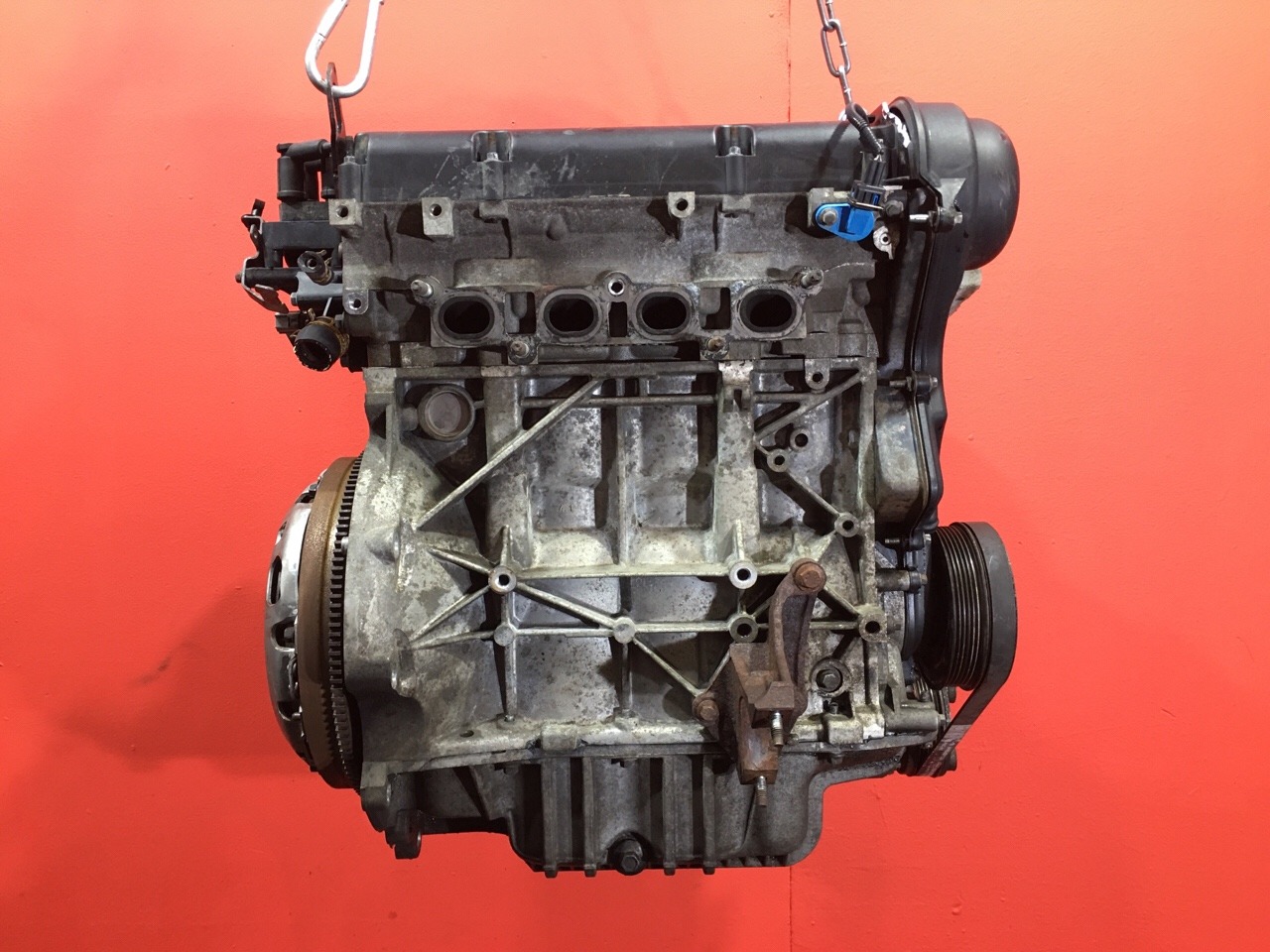 Двигатель Ford Focus 2 ХЭТЧБЭК 5 ДВ. SHDA 1.6L 1596 КУБ.СМ. БЕНЗИН 74 КВТ (101 Л.С.) ZETEC 2004 (б/у) Двигатель Ford Focus 2 ХЭТЧБЭК 5 ДВ. SHDA 1.6L 1596 КУБ.СМ. БЕНЗИН 74 КВТ (101 Л.С.) ZETEC 2004 (б/у)