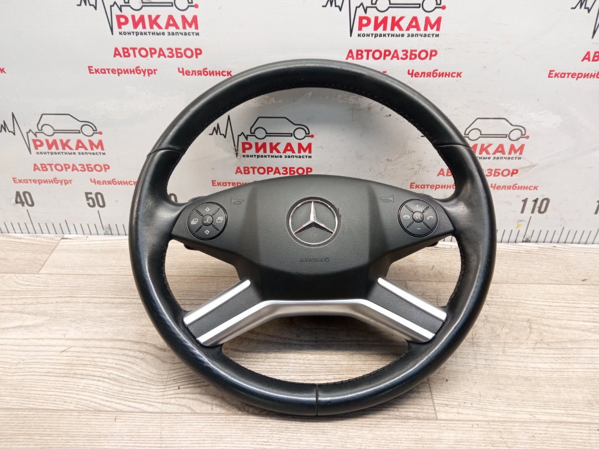 Руль MERCEDES-BENZ GL-Class 2011 X164 OM642 A1644606903 id115666 запчасть  контрактная купить в Екатеринбурге, цена 20000₽