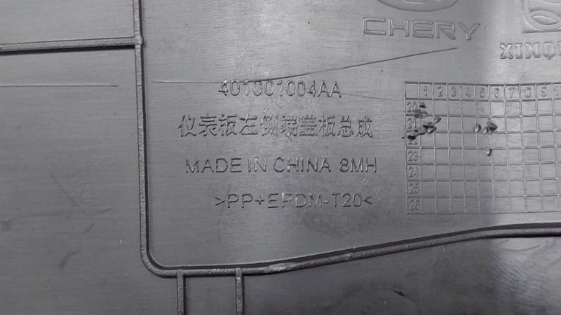 Накладка торпедо Chery Tiggo 8 Pro T1A SQRF4J16 2021 лев. (б/у)