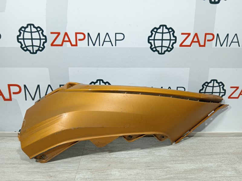Накладка бампера передняя правая Audi Q8 2021 4M БУ