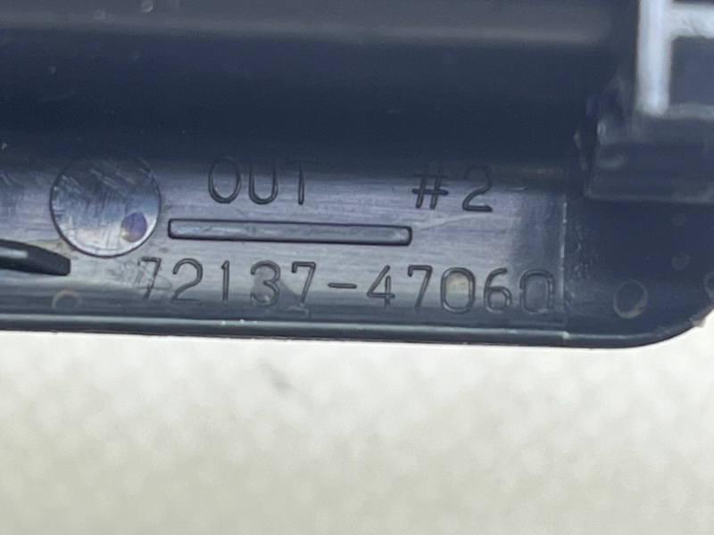 Накладка сиденья Lexus ES350 GSZ10 2GRFKS 2019 перед. прав. (б/у)